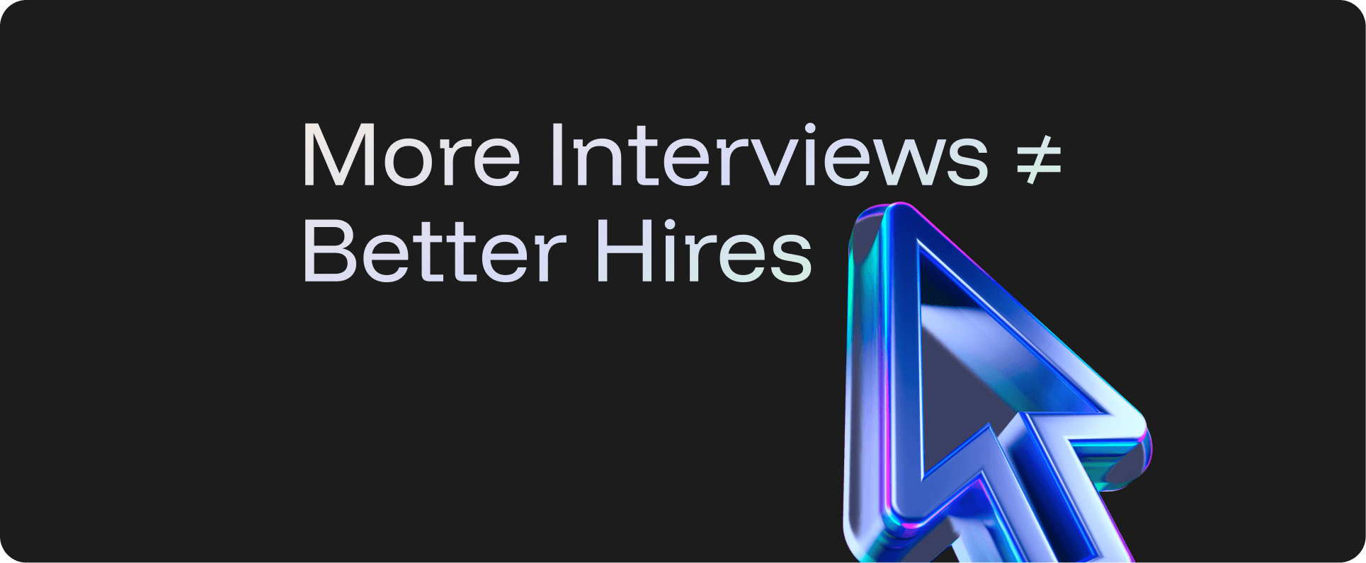 Your Calendar Is Full of Interviews. Your Hires Still Disappoint. Here's What's Actually Broken